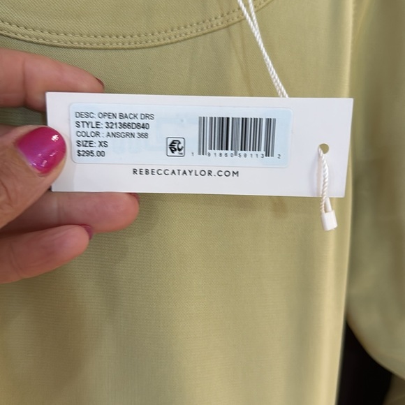 NWT Rebecca Taylor open back maxi dress - Picture 8 of 15